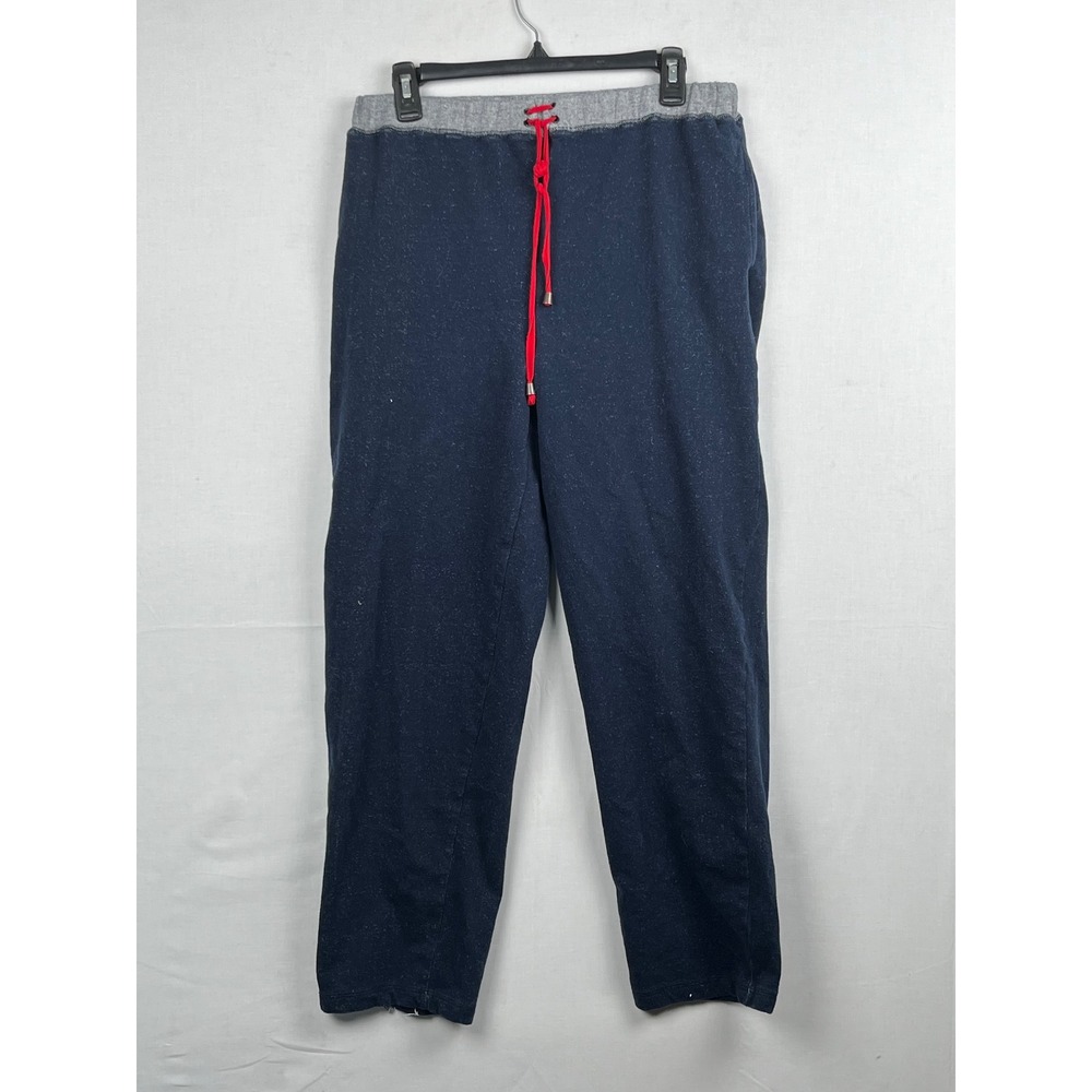 Cotton Couture Petite Sweatpants Drawstring Navy‎ Blue Size PXL